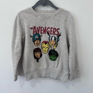 Jumping Bean Marvel Avengers Boy’s Light Gray Sweatshirt - 5
